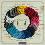 Boucles d'oreilles brodées interchangeables – Image 3