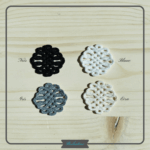 Boucles d'oreilles brodées interchangeables – Image 8