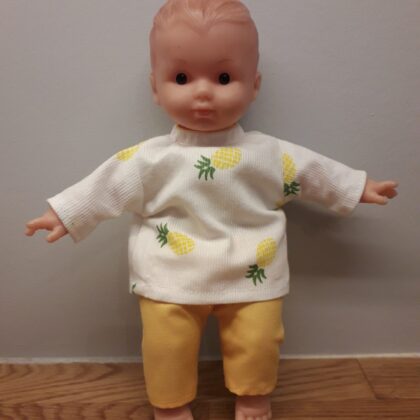 Chemise poupon ananas