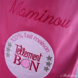 Tablier-cuisine-rose-Tellement-bon-Bréhatine