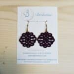 Boucles d'oreilles brodées interchangeables – Image 26