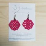 Boucles d'oreilles brodées interchangeables – Image 29