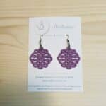 Boucles d'oreilles brodées interchangeables – Image 27