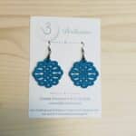 Boucles d'oreilles brodées interchangeables – Image 20