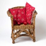 BOX 01 - Année 1 - Mes premières coutures à la machine - Projet de fabrication de 2 coussins - Ma box de Noël