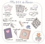 BOX 02 - Année 1 - Petits points à la main - Projet de housse de carnet secret - Ma box de février – Image 3