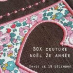 BOX 07 - Année 2 - La fermeture éclair - Projet : totebag à pochette zippée - Ma box de Noël – Image 2