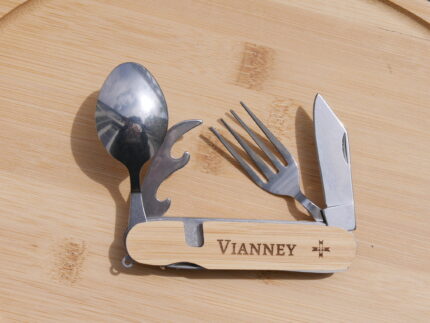 Couverts de camping détachables